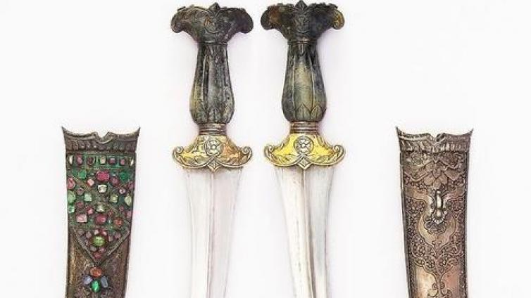 【素材分享】大都会博物馆收藏的印度&amp;波斯匕首
