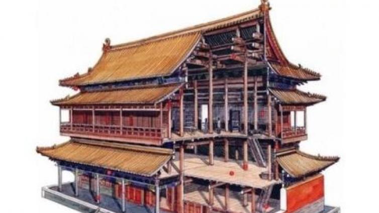 素材分享丨剖视中国古建筑